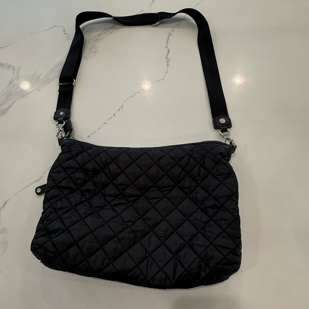 MZ Wallace Crosby black quilted nylon  Crossbody Bag One size - Picture 2 of 10